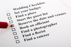 Wedding Checklist